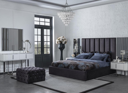 Complete Furniture Bet 2x Bedside tables Bedroom Stool Luxury Design